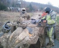 Miłośnicy crossów i quadów na leśnych ścieżkach. Posypały się mandaty (ZDJĘCIA)