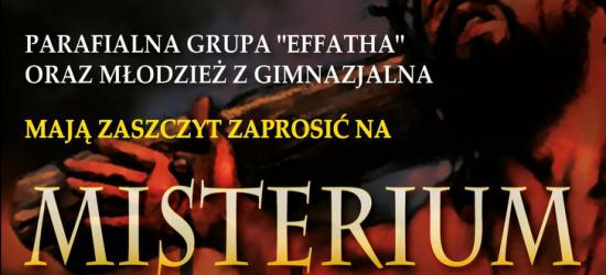Grupa teatralna oraz zagórska młodzież zaprasza na widowisko ,,Misterium Męki Pańskiej”