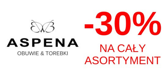 LIKWIDACJA KOLEKCJI w Sklepie Obuwniczym ASPENA! Od -30% do -70% na WSZYSTKO!