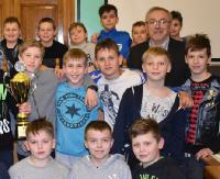 HOKEJ: Mistrzowie Polski z wizytą u burmistrza (ZDJĘCIA)