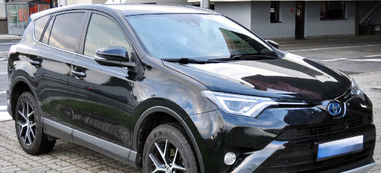 Strażnicy graniczni odzyskali skradzioną toyotę (ZDJĘCIA)