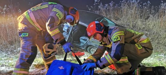 Wypadek. Poważnie ranna 18-latka. Powinna przebywać na kwarantannie (ZDJĘCIA)