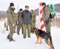 Sekretarz Stanu w MSWiA oraz Komendant Główny SG wizytowali granicę polsko-ukraińską (ZDJĘCIA)