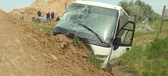 Polski autobus wypadł z autostrady na Węgrzech. Jechali nim uczniowie z Rymanowa (FOTO)