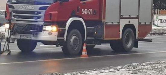 Pożar w mieszkaniu na ulicy Daszyńskiego