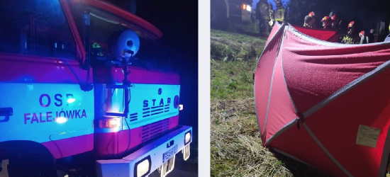 Tragedia w Falejówce. Śmierć pasażera traktora. Kierowca kompletnie pijany!
