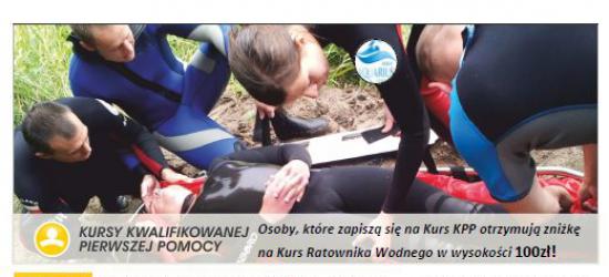 Kurs Ratownika Wodnego! – organizowany przez Fundację Posejdon na basenie Aquarius w Lesku
