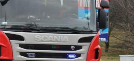 BRZOZÓW: Pożar magazynu blach dachowych