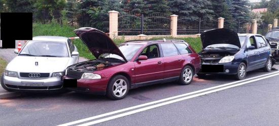 Zderzyły się cztery samochody! Dwoje dzieci z obrażeniami (FOTO)