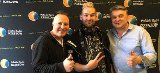 Adrian Stodolak, student sanockiej PWSZ, na antenie Radia Rzeszów